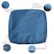 Classic Accessories Ravenna Water-Resistant 21x20x4" Patio Back Cushion Cover, Empire Blue 60-340-010501-RT - alternate 2